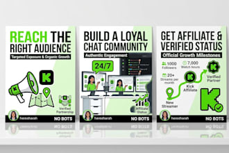 be your kick channel promotion for growth and live viewers
