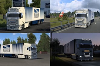 design custom ets 2 ats truck, skins and professional liveries, ets2 ats