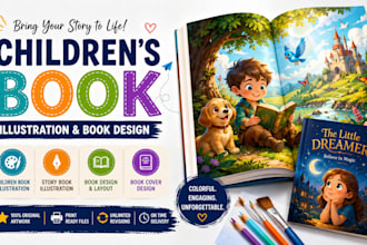 do children book book illustration book design book cover story book