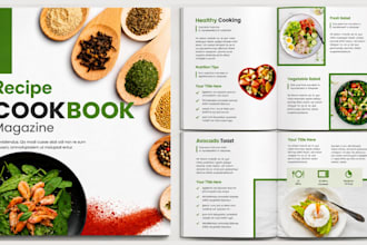 write quality cookbook recipe book, cookbook design, cookbook formatting, menu