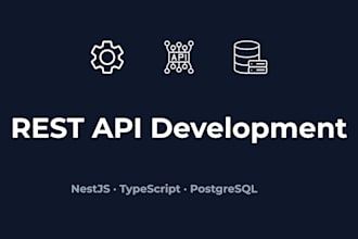 build a rest API with nestjs, typescript and postgresql