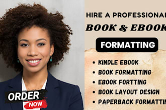 book formatting and book layout design, ebook formatting, paperback formatting