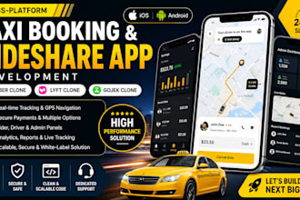 build taxi booking app rideshare app carpool app gojek, booking or uberclone app