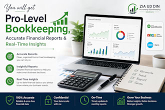 pro level bookkeeping  accurate financial reports