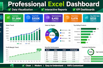 create professional microsoft excel dashboards and reports