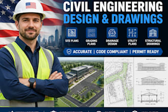 do structural and civil engineering design, analysis, and drawings