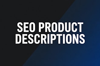 write SEO product descriptions that convert