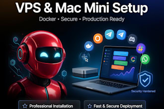 install setup openclaw clawdbot moltbot on vps or mac mini