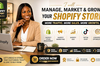 manage shopify store, ads shopify marketing to boost shopify sales, tiktok shop