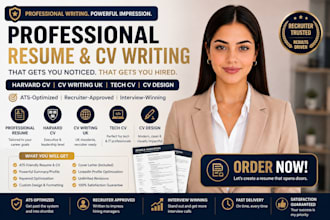 write professional resume, harvard CV, CV writing UK, tech CV and CV design