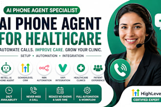 retell ai phone agent gohighlevel n8n automation vapi healthcare clinics patient