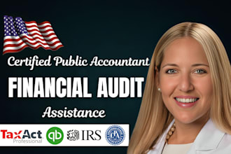 do US CPA audit financials, review audit financial statement, financial analysis