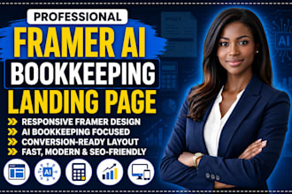 framer agent ai assistant landing page for ai bookkeeping framer ai