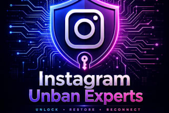 restore instagram page, ig profile unbanning issues