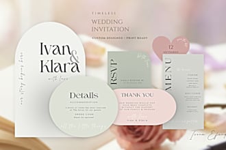 design timeless wedding invitations and elegant stationery
