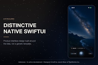 build a native ios app prototype in swiftui