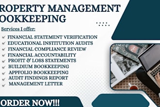 manage property bookkeeping, real estate accounting with buildium and quickbooks