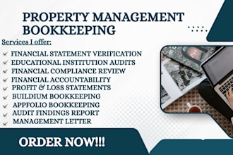manage property bookkeeping, real estate accounting with buildium and quickbooks