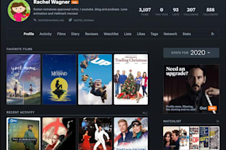 promote your letterboxd film, profile, and increase organic exposure for lovers