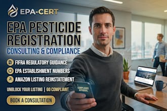 handle epa pesticide registration consulting and epa compliance for USA products