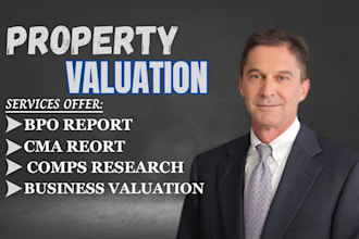 do bpo report, cma, business valuation and company valuation
