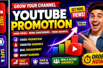 do organic youtube video promotion for channel growth