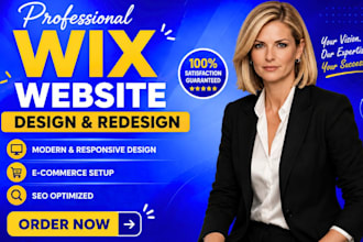 design wix website wix website development build wix website redesign wix studio