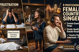 be female country singer songwriter for contemporary country song lyrics writer