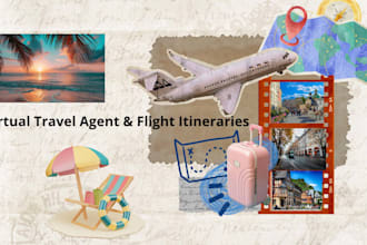 be your virtual travel agent and plan your flight itinerary