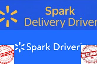 reinstate your deactivated and reactivate suspended walmart spark driver account