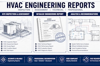 hvac engineering report inspection and assessment, hvac survey