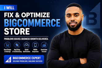 fix, optimize and improve your bigcommerce store performance