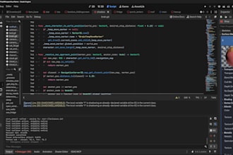 debug godot game code, gdscript, or c sharp