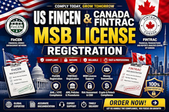 do US fincen and canada fintrac msb license registrationdo US fincen and canada