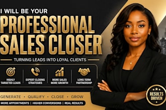 appointment setter cold caller sales partner pipeline sales for US real estate