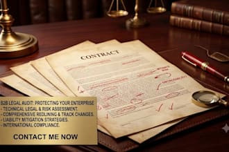 review, redline, and audit your commercial contract or agreement