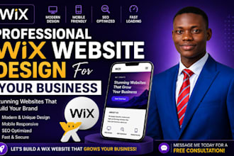 build wix website design wix website redesign wix website development wix expert