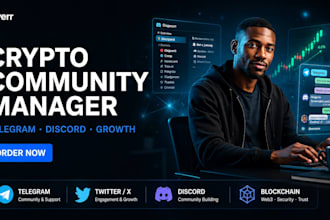 be your crypto social media and community manager for web3 nft
