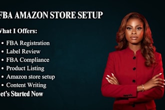 setup fba amazon store setup product listing with seo amazon store setup ppc ads