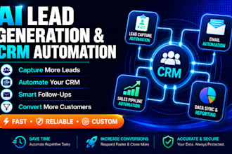 build ai lead generation CRM automation email workflow and sales pipeline
