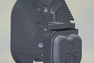 model your part in solidworks with clean editable cad files