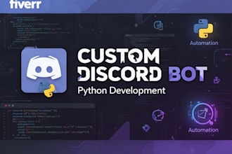 develop a custom discord bot in python