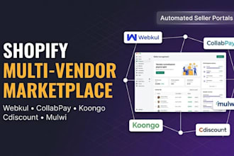 setup multi vendor marketplace connect koongo cdiscount webkul mulwi collabpay