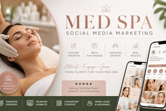 do social media marketing for med spas and aesthetic clinics