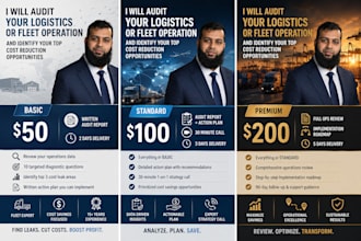 audit your logistics or fleet operation and identify your top cost reduction
