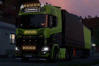 create high 3d quality ets 2 and ats skin and trucks, ets trailer, ats map