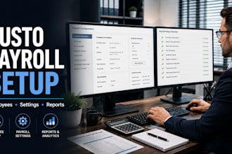 set up gusto payroll for your US business