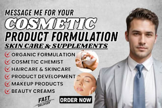 formulate custom skincare cosmetic beauty and makeup products