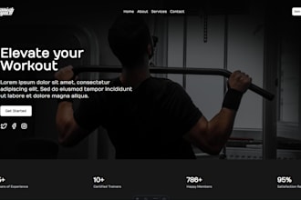 create your landing page