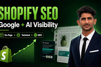 do complete shopify SEO, GEO and technical optimization